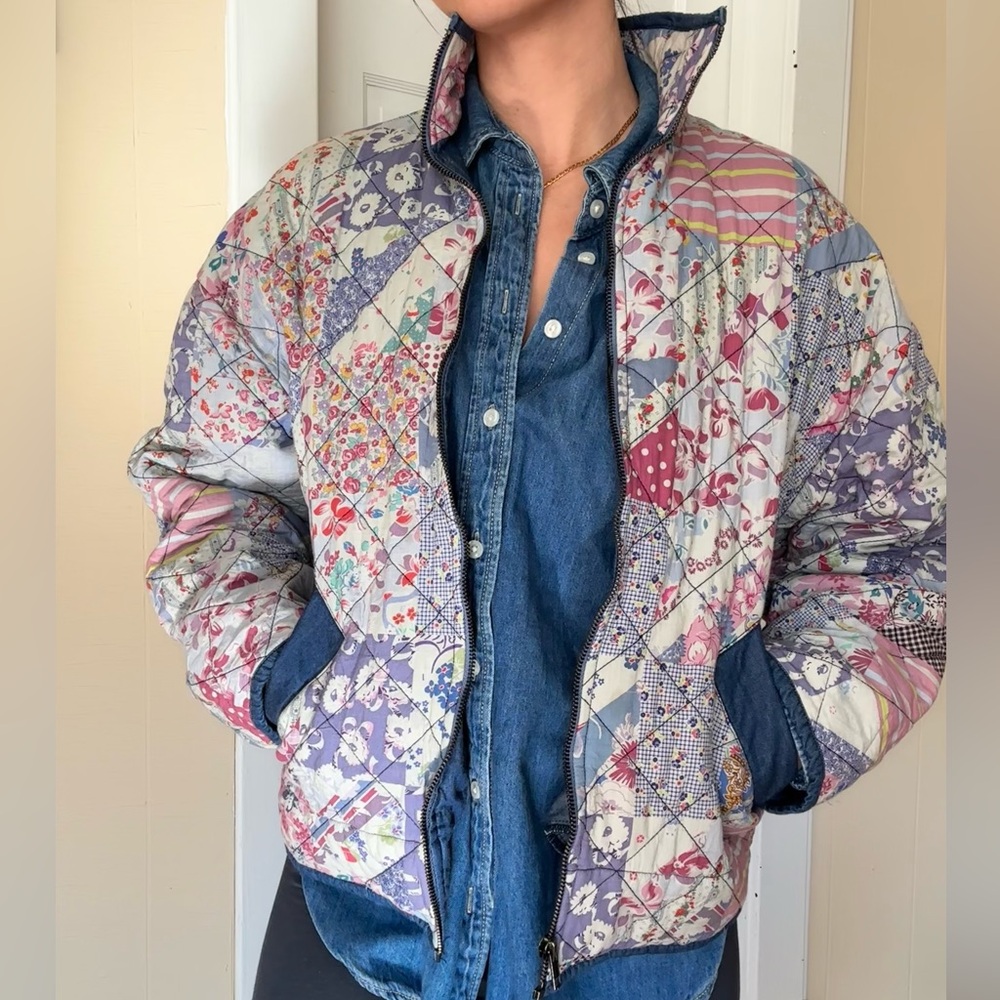 PERFECT Tasha Polizzi Crazy Jane Patchwork Jacket